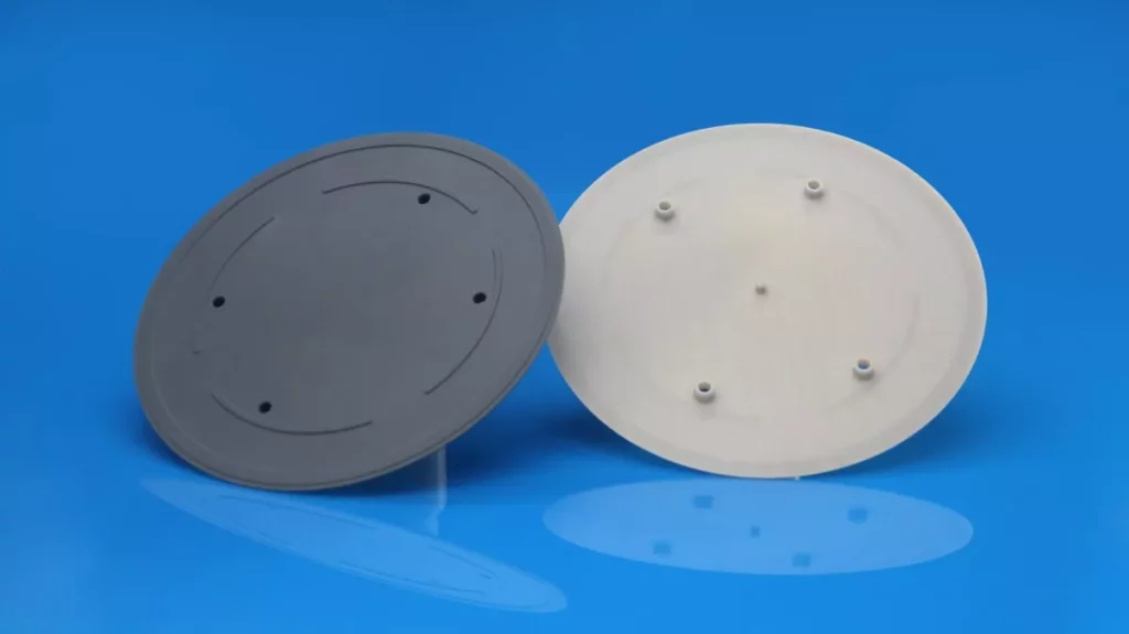 aluminum nitride heater